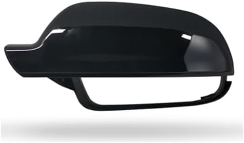 HhhhhYf Auto Spiegelkappen Für Audi A4 B8.5 2011 2012 2013 2015-2016,Umkehr Spiegel Abdeckung Rückspiegel Gehäuse Auto Zubehör,B-1pc Black Right