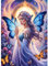 QINRUBB Schmetterling Diamond Painting Erwachsene, 5D Fee Diamant Painting Bilder Anfänger, DIY Fantasie Runder Vollbohrer Diamanten Malerei Stickerei Set Kreuzstich Geschenke Home Wand Dekor 30x40cm
