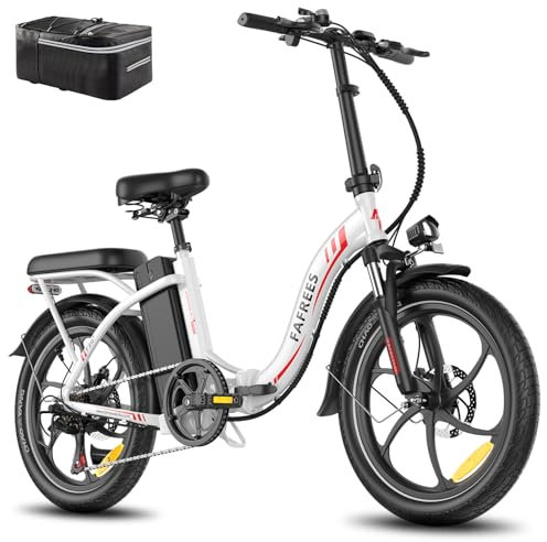 Fafrees 2025 F20+ E-Bike Klapprad 20 Zoll für Erwachsene [ Offiziell ] Damen Ebike Herren 20AH/720Wh, Elektrofahrrad 250W, Ebike Fatbike 140kg, E Mountainbike 25km/h, Klappbar Elektro Fahrrad 20°
