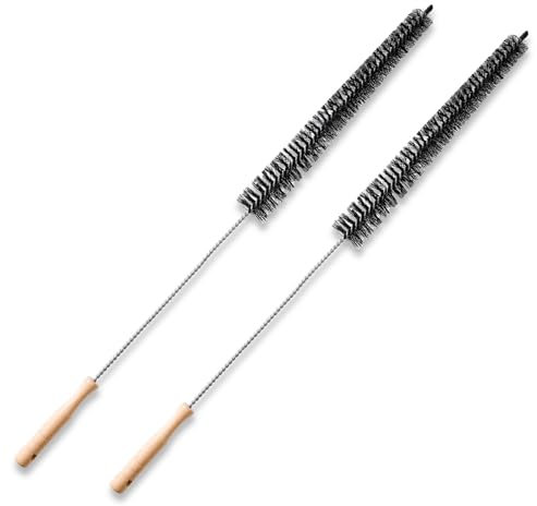 HJZHII 2 Stück 72cm Heizkörperbürste,Heizungsbürste,Heizkörper Reinigen Reinigungsbürste Flexible Weichem Reinigung Bürste Werkzeug für Heizung Heizungkörper Flachheizkörper