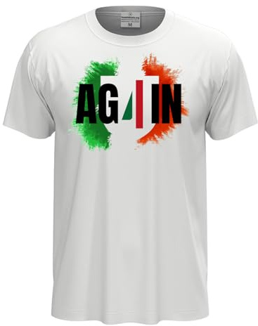 fratelliditalia.org T-shirt 4 Scudetto Napoli campione dItalia 2025 Unisex Maglia cotone AGAIN celebrativa Colore A2 Taglia XS