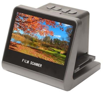 Jectse Film- und Folienscanner für 135 Film, Folie zu Digitalen JPEG -Fotos, die in 16 GB Memory 5 '' LCD -Bildschirm, 14,0 MP Photo Digitizer, Unterstützt Werden, PC Rechenfernsehen