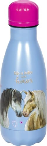 Die Spiegelburg - Edelstahlflasche - Pferdefreunde (ca. 0,4 l)