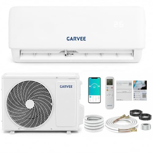Split-Klimaanlage Wärmepumpe 24000 BTU (7,2 kW), Inverter, umweltfreundliches Kältemittel R32, Energieklasse A++ sehr leise (19 dB) WiFi & App Smart Steuerung, Wandmontage, für große Räume bis 110 m²