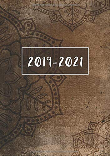 2019 - 2021: Wochenplaner ab KW27 | Juli 2019 bis Juni 2021 Kalender | 1 Woche auf 1 Seite | 24 Monate Planer | DIN A5 Format Terminkalender | Vintage Mandala