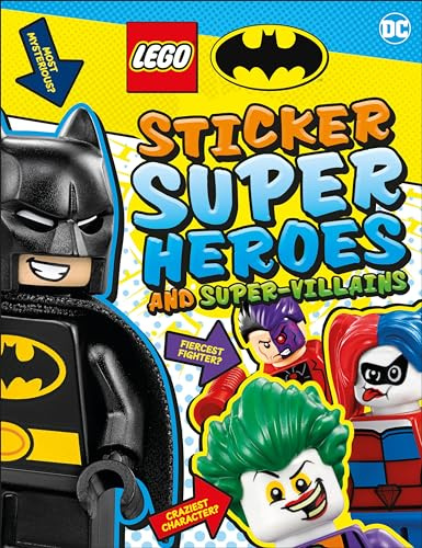 LEGO Batman Sticker Super Heroes and Super-Villains (Ultimate Sticker Book)