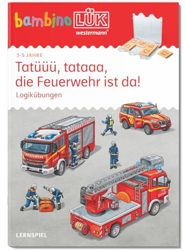 bambinoLÜK: Kindergarten/Vorschule Tatüüü, tataaa! Die Feuerwehr ist da! (bambinoLÜK-Übungshefte: Vorschule)