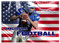 American Football - Kickoff (Wandkalender 2024 DIN A4 quer), CALVENDO Monatskalender: Aktionsreiche Szenen aus der Welt des American Football (CALVENDO Sport)