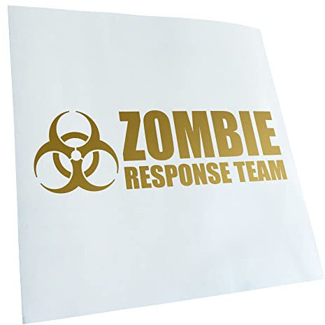 Autoaufkleber - Zombie Response Team Aufkleber für Auto, Laptop, Fahrrad, LKW, Motorrad mehrfarbig JDM Decal Racing