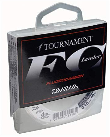 Daiwa Tournament FC 0.40mm 50m Fluorocarbon Schnur transparent