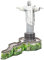 Playtastic Kinder 3D Spiel: 3D-Puzzle Cristo Redentor in Rio de Janeiro, 22 Puzzle-Teile (Holzbausatz)