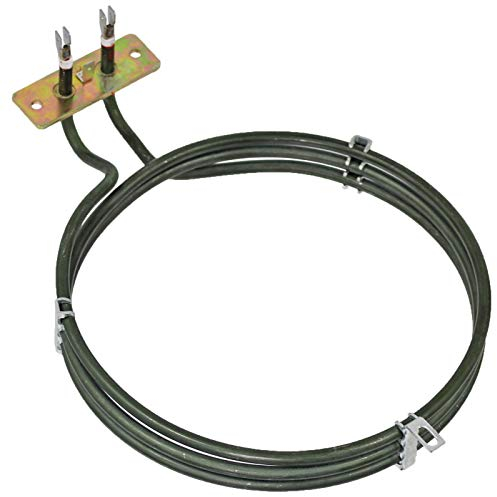 SPARES2GO Electric Heater Element for Whirlpool Fan Oven/Cooker (2500w)