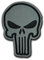 Toejamr Snowboard Stomp Pad - Sniper Skull - Gray