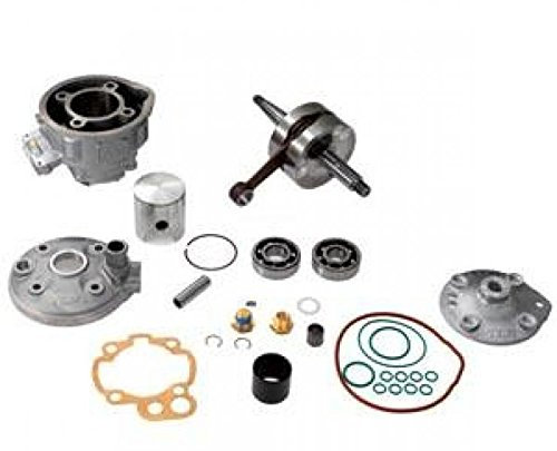 9921450 GRUPPO TERMICO + ALBERO TOP TPR D.50mm CORSA 44mm MALAGUTI XSM - XTM 50 2T LC AM6 GHISA