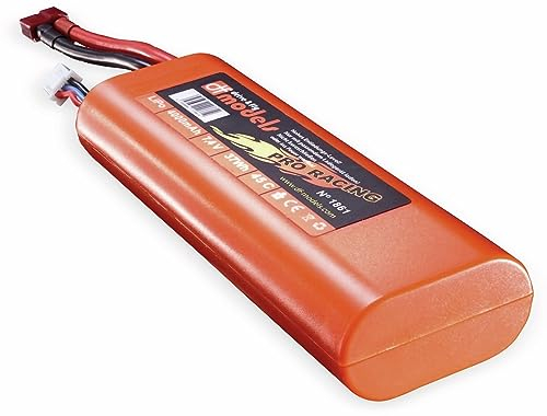 DRIVE & FLY MODELS LIPO AKKU 2S 7,4 VOLT 4000MAH 45C CAR MIT T-PLUG IM HARDCASE RUND