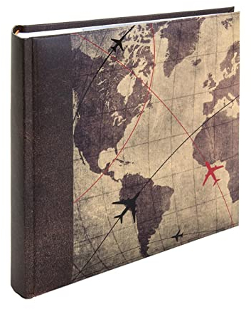 Kenro-Urlaubsserie-Fotoalbum, Global Traveller-Design, für 200 15,2 x 10,2 cm große Fotos - Hol117.