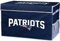 Franklin Sports Unisex, Teenager Team, zusammenklappbarer Abfalleimer NFL New England Patriots Faltbarer Aufbewahrungsbehälter mit Fußfach, klein, Teamspezifisch, Small-22 x 14 x 14-Inch