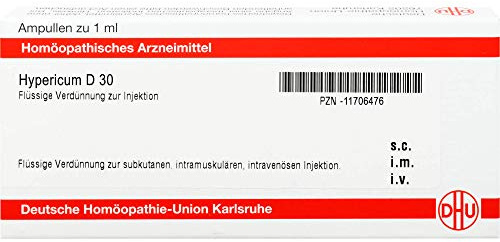 DHU Hypericum D30 Ampullen, 8 St. Ampullen