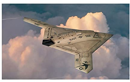 Italeri 1421S - 1:72 X-47B, Modellbau, Bausatz, Standmodellbau, Basteln, Hobby, Kleben, Plastikbausatz, detailgetreu