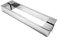 Pair of Chrome Shower Door Handles | 160mm Hole Centres | 195mm Long | Suitable for Shower Enclosures | HAND022