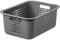 SmartStore 10L Aufbewahrungskorb aus recyceltem Plastik mit Griffen - Taupe - Ineinander & übereinander stapelbar - 10 Jahre Garantie - Mittlerer Korb - 37 x 28 x 15 cm, Orxsw