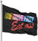 Drive Fast Eat Ass 90 x 150 cm Polyester-Flagge Banner College Wohnheim Dekor Party Bootfahren Frat Banner Racing