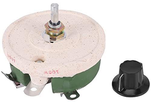 HADIIH 100W 100 Ohm Keramik Drahtpotentiometer rotierend Widerstand Rheostat