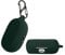 kwmobile Case Compatible with Jabra Elite 7 Pro/Elite 7 Active Case - Silicone Cover Holder for Earbuds - Dark Green