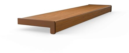 Seiletech.de FENSTERBANK PVC | 40 cm x 50 cm | Winchester | Fensterbrett | für den Innenbereich | Innenfensterbank | Innen | Meterware | Wohnzimmer | Deko | Kunststoff