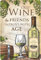 DODINO 20x30cm retro wein blechschilder OLD WINE AND FRIENDS IMPROVE WITH AGE Deko Metallschild Schild Geschenk-Idee für Wein-Trinker