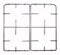 Beko Arcelik - Kit 2 griglie 407 x 227 mm. in ferro smaltato nero lucido 510110116-510110117 per cucina piano cottura - P2002/KIT - Prodotto originale