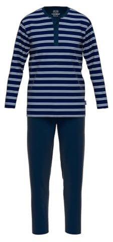 Ceceba Philadelphia 31231 Pyjama, Blau Dark Curling, 48, Blau/dunkel gelockt, 58
