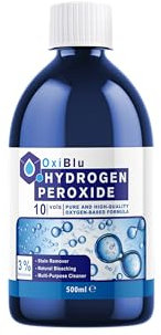 OxiBlu - Hydrogen Peroxide 3% - 500ml, 10 Vols, Clear