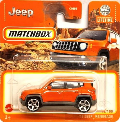 Matchbox 2024 - '19 Jeep Renegade [Orange] 16/100