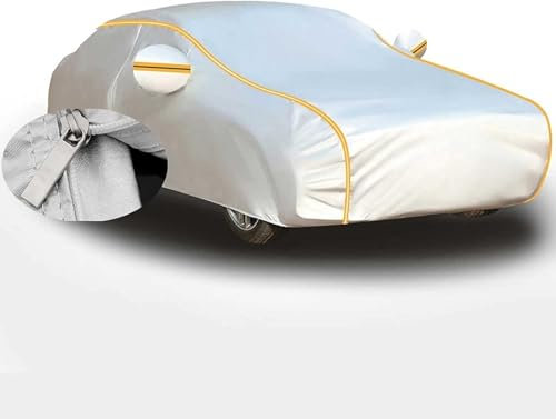 Autoabdeckung für VW T-ROC Cabrio (2019-),Abdeckplane Wasserdicht, Autoabdeckung Outdoor,Autogarage Abdeckung, UV Schutz Atmungsaktiv Staubdicht Winddichte,c2