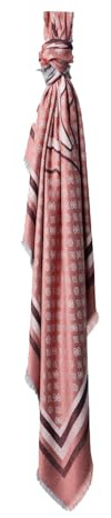 GUESS Kefiah Scarf 135X135 Orange