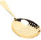 Colador de Barra de Acero inoxidable: Colador de Cóctel Multifuncional, Espumadera de Malla Fina para Cocina Casera, Opciones Chapadas en Oro y Cobre Disponibles (oro platino)