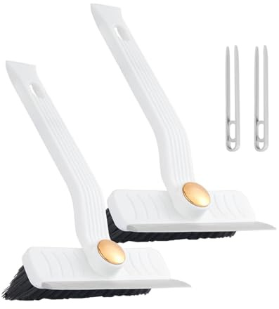 Crevice Cleaning Brush 3Pcs, Hard Bristle Crevice Cleaning Brush UK, 360° Rotating Crevice Cleaning Brushes, Gap Cleaning Scrub Brush, Grout Brush, Multi-Function Cleaning Tool For Household, Bathroom