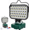 Akku Lampe Für für Bosch Home and Garden 18V PBA Akku, 80W Kabellose Led Arbeitsleuchte, 8000LM Led Strahler Baustellen Lampe,Akku Scheinwerfer mit Typ C und USB-Aufladung（Keine Akku）