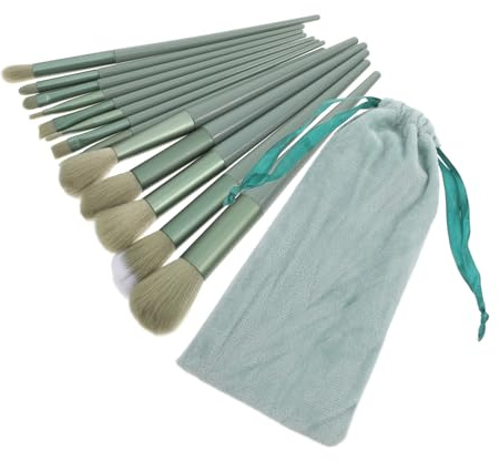 Healeved Kosmetikpinselset Mit Kunststoffgriffen Für Make-up Puder Und Schönheitsbedarf Inklusive Tasche Für Beauty-tool Abriebfest Und Bruchsicher