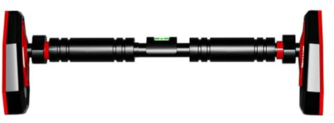 Doorway Pull-Up Bar No Drilling, Adjustable 76–100 cm, Heavy-Duty 450 kg Capacity with Anti-Slip Spring Base, Safety Locking Gear & Comfort Grip