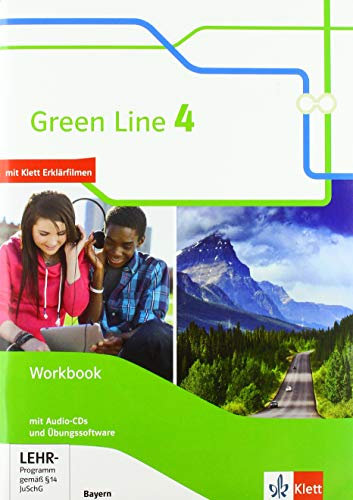 Green Line 4. Ausgabe Bayern: Workbook mit Audios und Übungssoftware 8. Klasse (Green Line. Ausgabe für Bayern ab 2017)