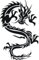 INDIGOS UG - Wandtattoo Wohnzimmer - Wandaufkleber Drache China Japan Monster 120x78, orange w007 Drachen - Aufkleber Kinderzimmer Schlafzimmer Küche Badezimmer Büro Dekoration