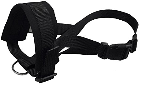 Nobby Nylon Maulschlaufe schwarz Gr. XL; Genickriemen: 20-30 cm; Schnauzriemen: 23-34 cm