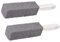 SIVENKE 2 piedras pómez limpiadoras con asa, piedra de limpieza para barbacoa, cocina, baño, piscina/WC