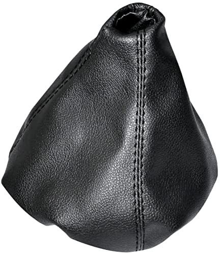 AERZETIX - C57783 - Schalthebel bag - schaltsack - schaltmanschette - kompatibel mit BMW Série 3 E90 von 2005 bis 2012 - farbe von leder: schwarz - aus kunstleder