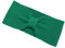 Prettystern Damen 100% Kaschmir 2-lagig Schleife Stirnband Ohrenwärmer Kopfband Winter Cashmere Haarband Headband Türkis-Grün