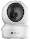 EZVIZ H6C 2K⁺ WiFi Home Security Camera with Pan Tilt Zoom - Indoor Smart Camera, 360° View Motion Detection Wireless CCTV Camera, 2-Way Audio, 10m Night Vision, and Auto-Tracking