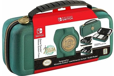 The Legend of Zelda OLED Nintendo Switch TRAVEL CASE - Green (Switch)