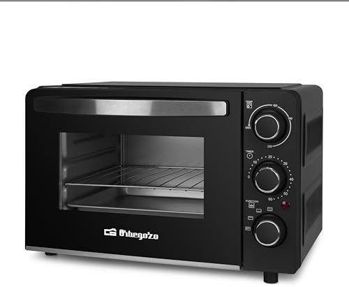 Horno Eléctrico Orbegozo HCC 5015, capacidad 15 litros, 1300 W, Negro